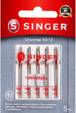 SINGER Regular Point Sewing Machine Needle, Size 80/12, 90/14, 100/16, 10-Count - Image 5