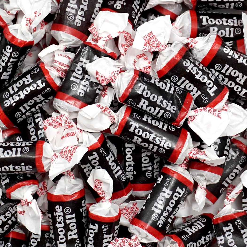 The Hampton Popcorn Company Tootsie Roll Midgees 2lb bag front view