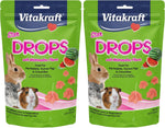 Vitakraft Drops Rabbit Guinea Pig Hamster Treats Watermelon Flavor 4.4 Ounce Bag Delicious Yogurt Enriched Drops with Fruity Flavor Nutritious Small Animal Snacks for Rabbits Guinea Pigs and Hamsters - Image 10