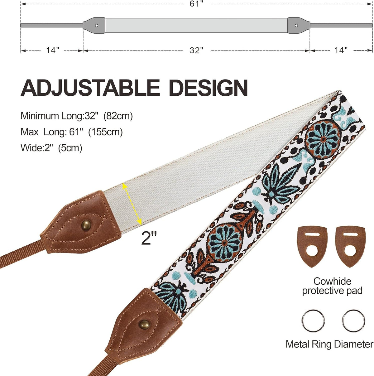 Padwa Lifestyle camera strap adjustable hardware and buckle details