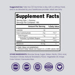 Vegan and Non-GMO labels on Dorado Nutrition melatonin bottle