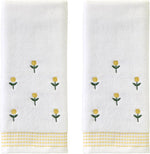 SKL Home by Saturday Knight Ltd. Flower Basket Bike Hand Towel (2-Pack), Wht - Image 13