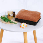 Fengek back scrubber showing elasticity
