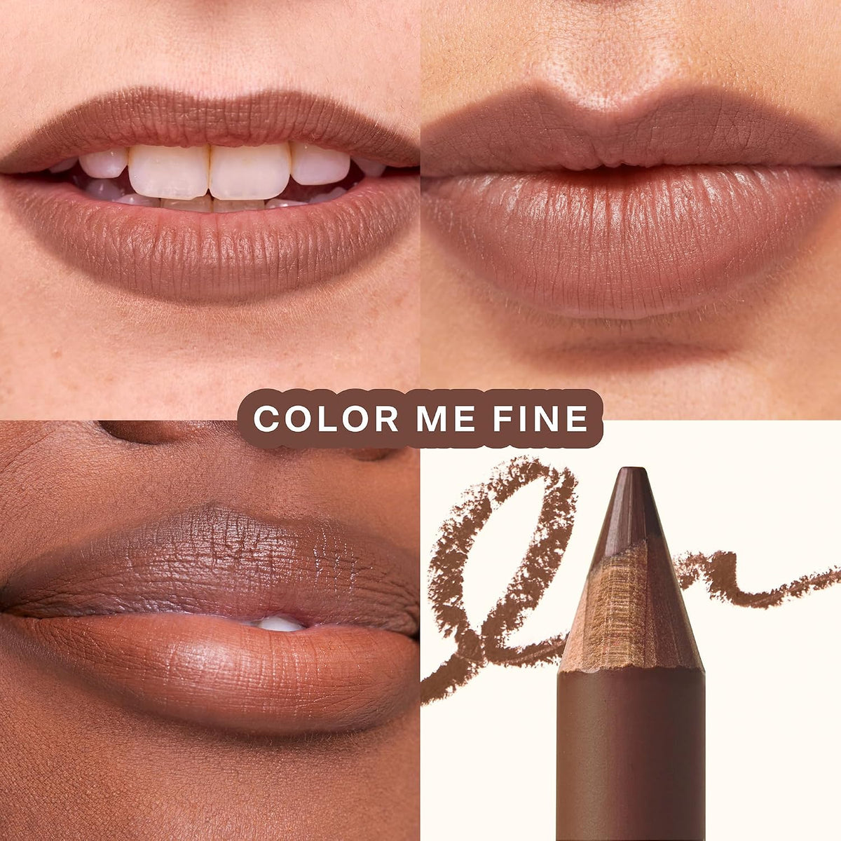 Tower 28 multi use liner showing the creamy matte tip texture