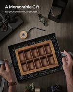 SONGMICS watch display box lifestyle setting