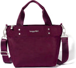Baggallini mini carryall tote lifestyle view