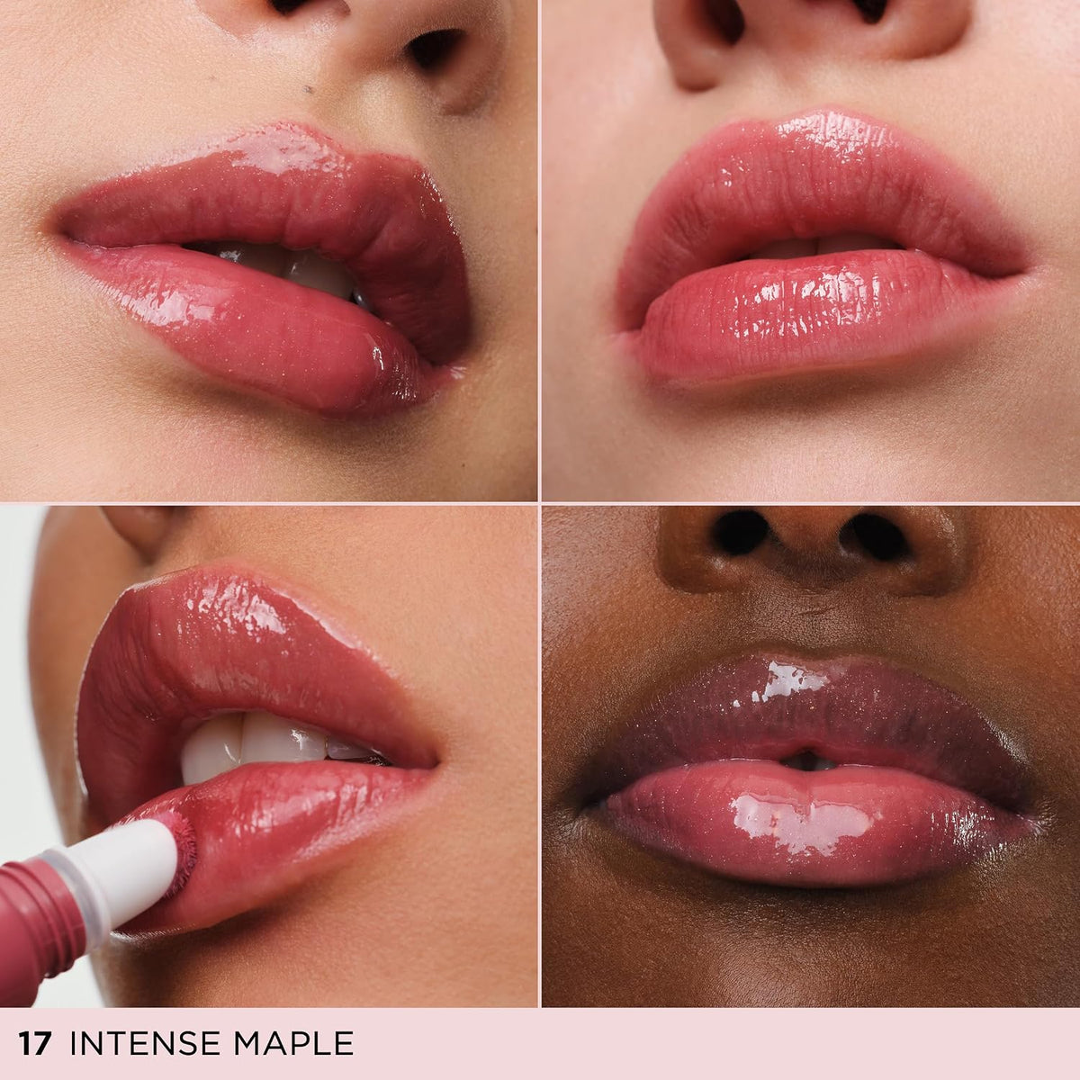 Clarins peptide plumping lip gloss applicator tip close up