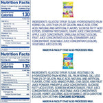 Authentic USA imported HI-CHEW sweet and sour chewy candy bags arranged on a surface.