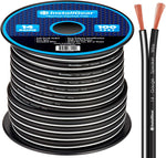 InstallGear 14 Gauge Speaker Wire - 30ft Black Audio Cable for Car Speakers, Home Theater, Surround Sound, Radio - Durable Copper-Clad Aluminum AWG Wire for Clear Sound Transmission - Image 9