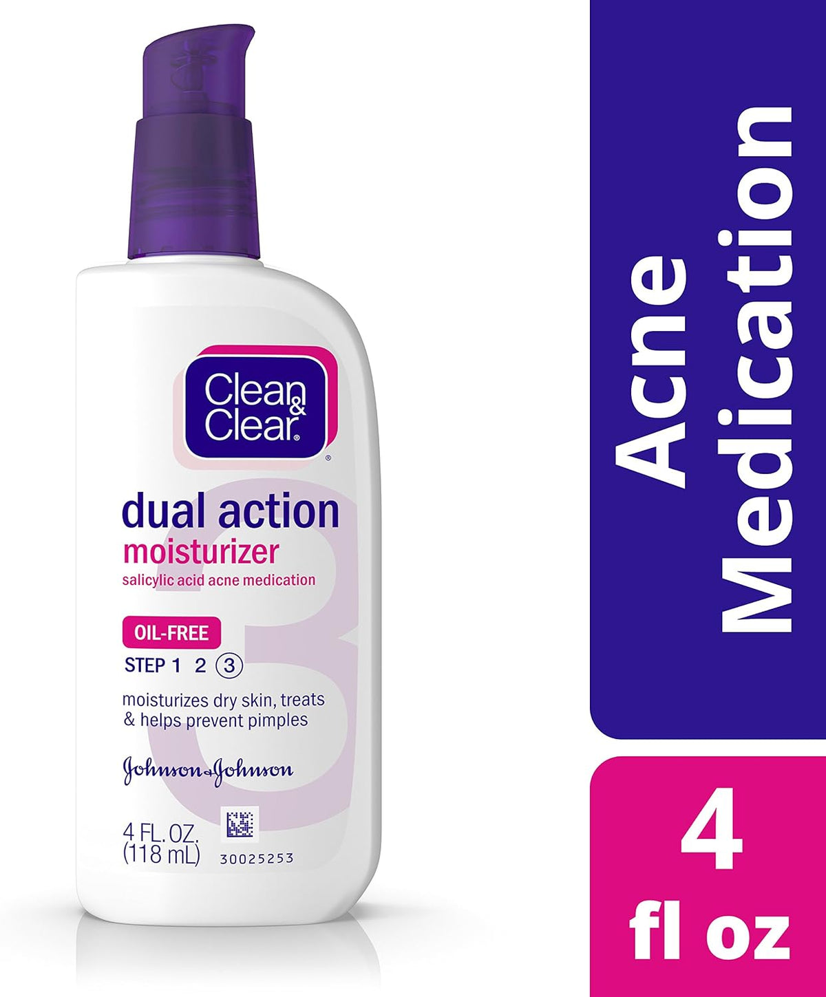 Clean & Clear Essentials Dual Action Facial Moisturizer with Salicylic Acid Acne Medication to Treat Acne and Prevent Pimples, Oil Free Face Moisturizer Cream for Acne-Prone Skin, 4 oz - Image 11
