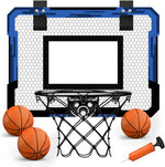 Qdragon mini basketball hoop front view over door