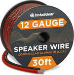 InstallGear 14 Gauge Speaker Wire - 30ft Black Audio Cable for Car Speakers, Home Theater, Surround Sound, Radio - Durable Copper-Clad Aluminum AWG Wire for Clear Sound Transmission - Image 11