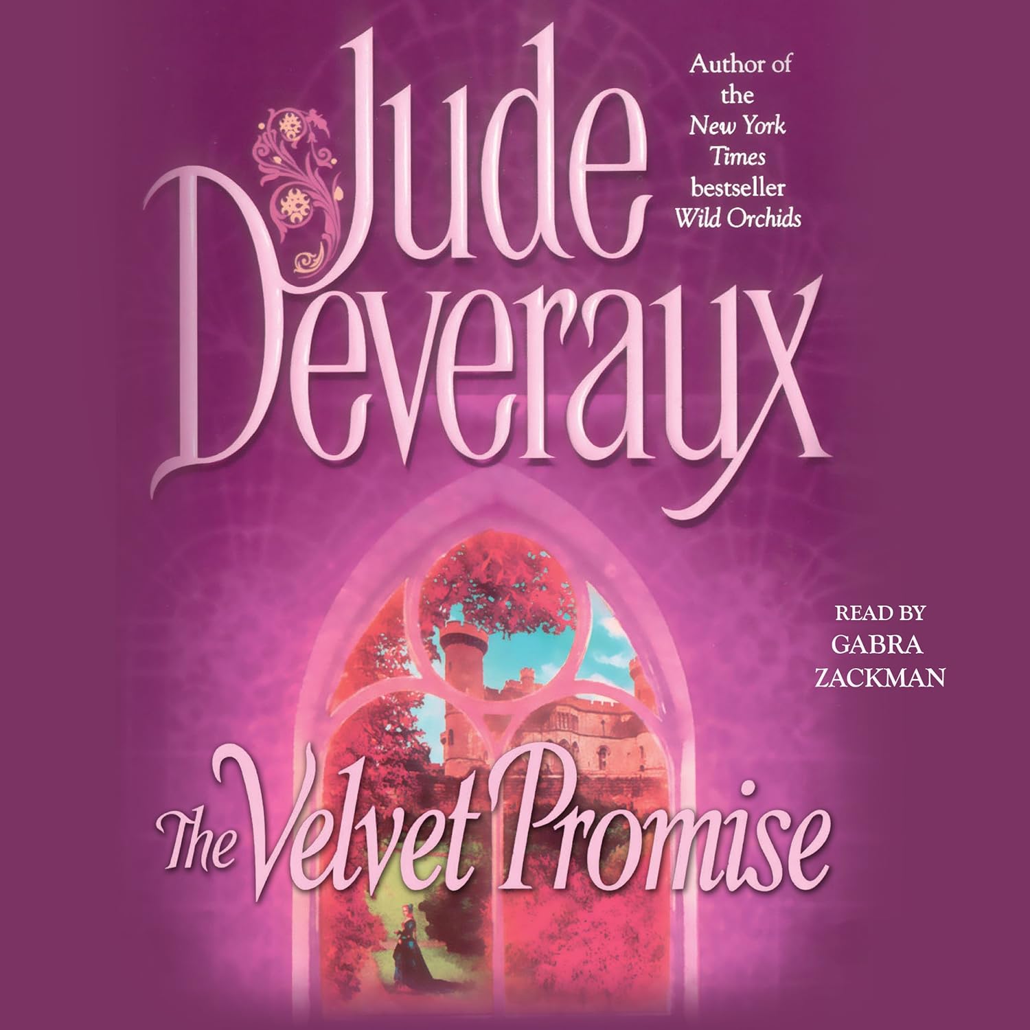 Jude Deveraux The Velvet Promise paperback book front view classic historical romance novel.