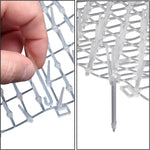 Humane plastic spike mat for indoor furniture protection