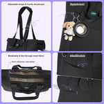 Close up of safety tether inside Ownpets carrier