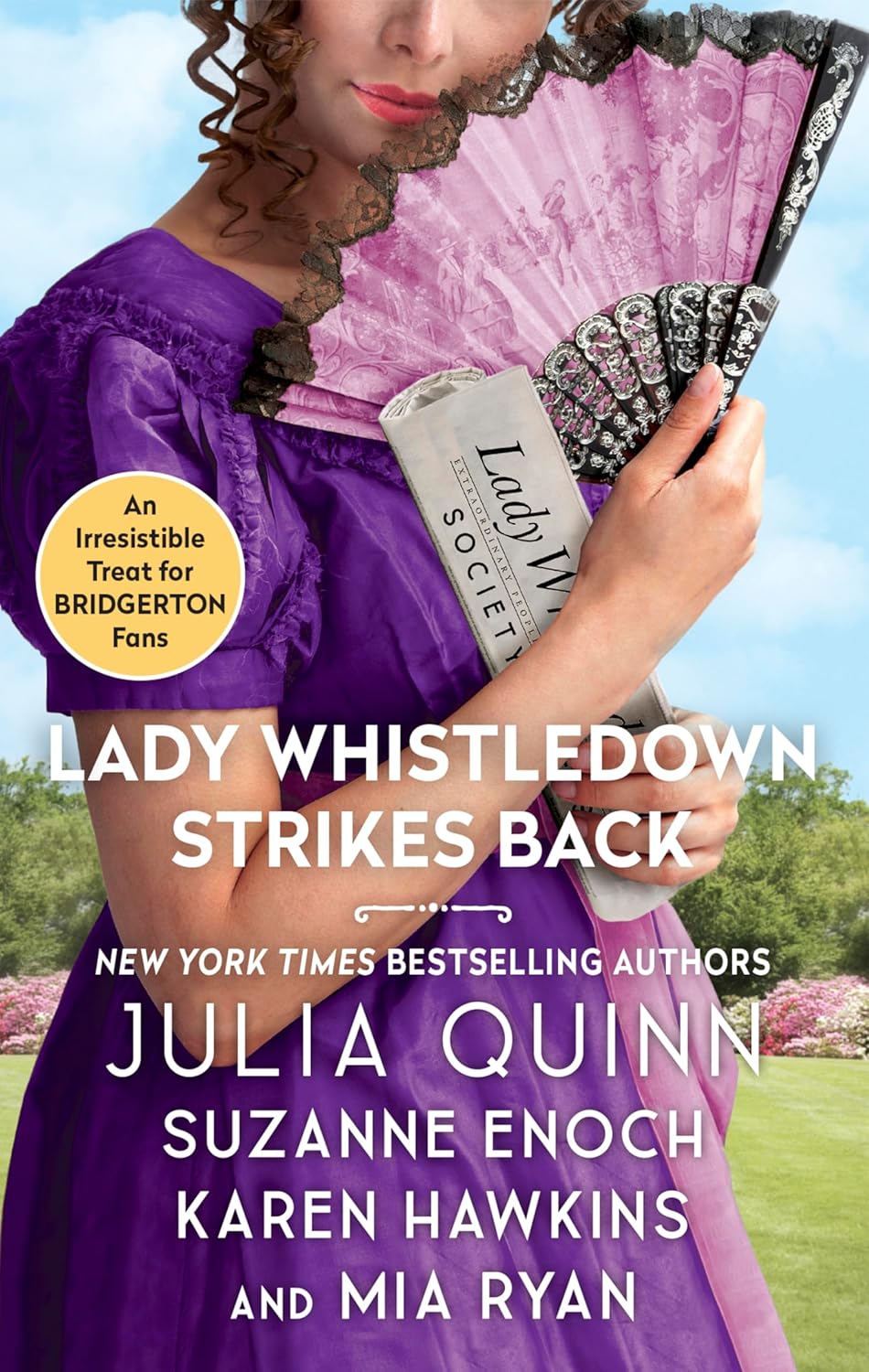 Julia Quinn Lady Whistledown Strikes Back paperback book front cover
