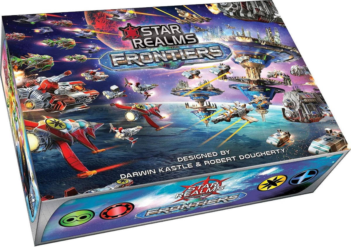 Wise Wizard Games Star Realms Frontiers Boxed Set front view packaging
