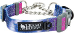 Leash Boss Martingale Collar for Dogs - Steel Chain | Reflective Nylon Dog Collar for Large Dogs, Medium and Small Dogs | No Pull Pet Training Collar Small - Image 15