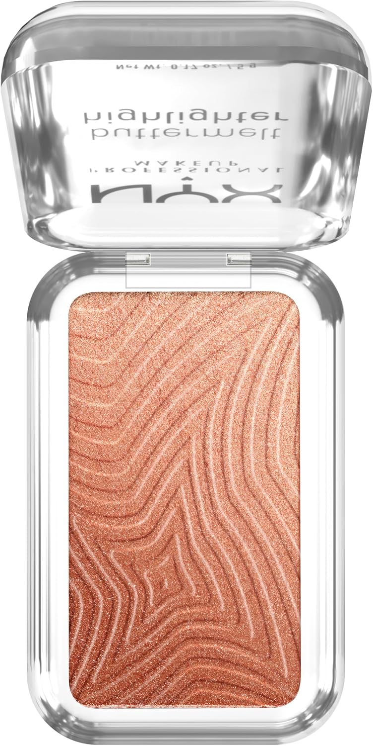 NYX PROFESSIONAL MAKEUP Buttermelt Highlighter, Powder Highlighter Makeup, With Up to 12H Wear and High Impact Glow - 35 Butta In Bronze (Bronzed Gold) - Image 11