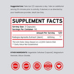 Dorado Nutrition Fadogia Agrestis dietary supplement packaging