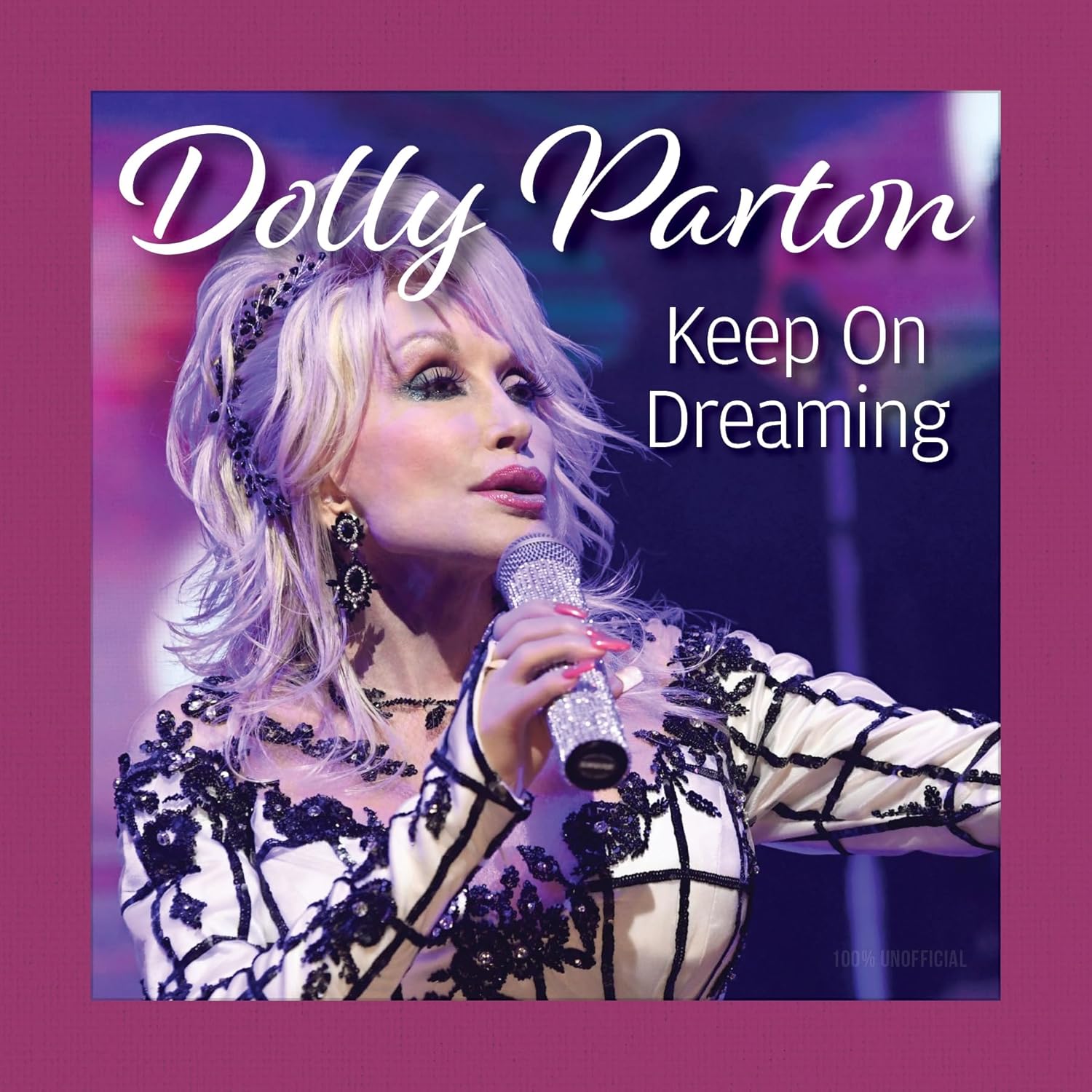 Dolly Parton Keep On Dreaming (Fox Chapel Publishing) A Beautiful Gift Book for Fans with Stunning Photos, Dolly Quotes, and Gold Sprayed Edges (Thinking of You) - Image 1