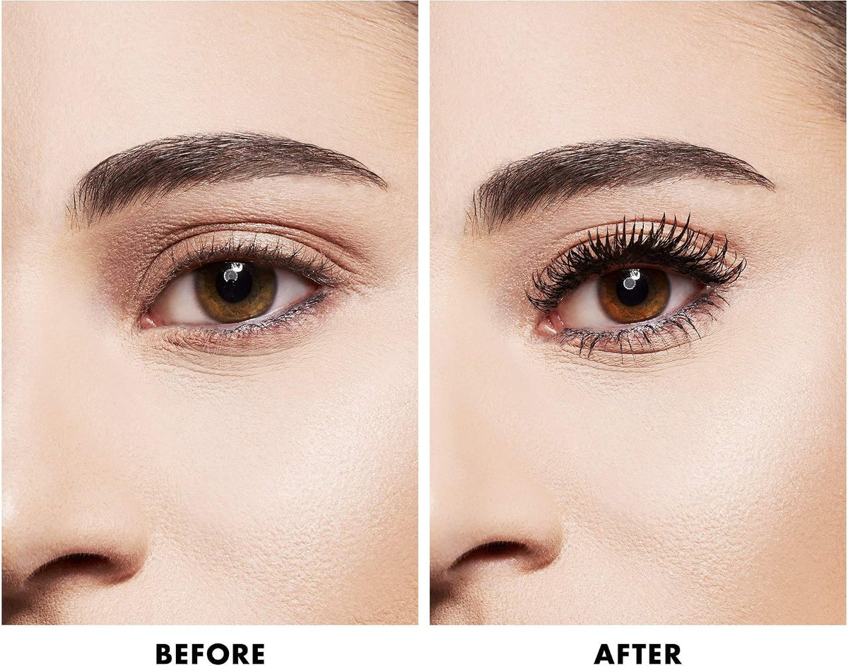 Milani 110 Black lavish lift and curl mascara packaging for long lasting wear