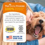 Nutritional facts panel of Zesty Paws itch relief bites for dogs