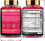 Nutraharmony Biotin with silicon softgels bottle packaging