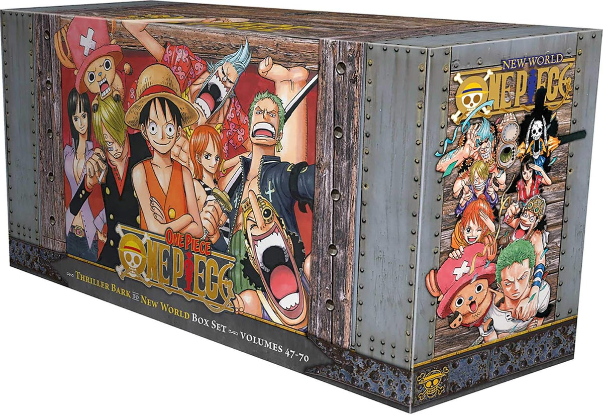 Eiichiro Oda One Piece Box Set 3 front view collector manga
