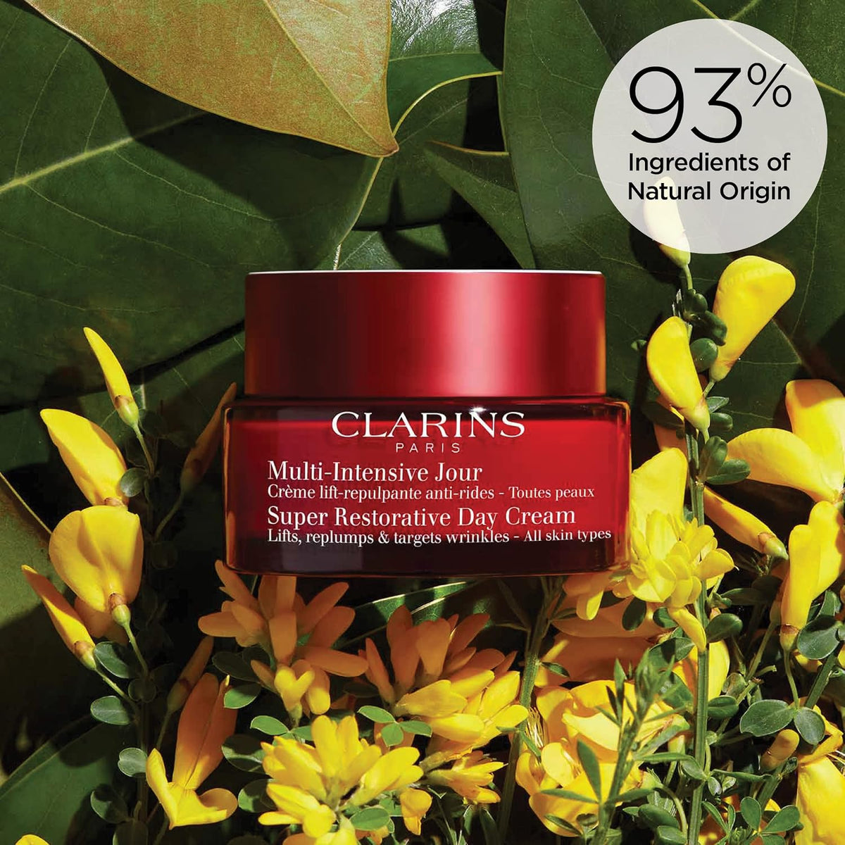 Clarins anti wrinkle moisturizer top view