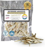 Fresh Is Best Silverside Minnows freeze dried pet treats front view packaging
