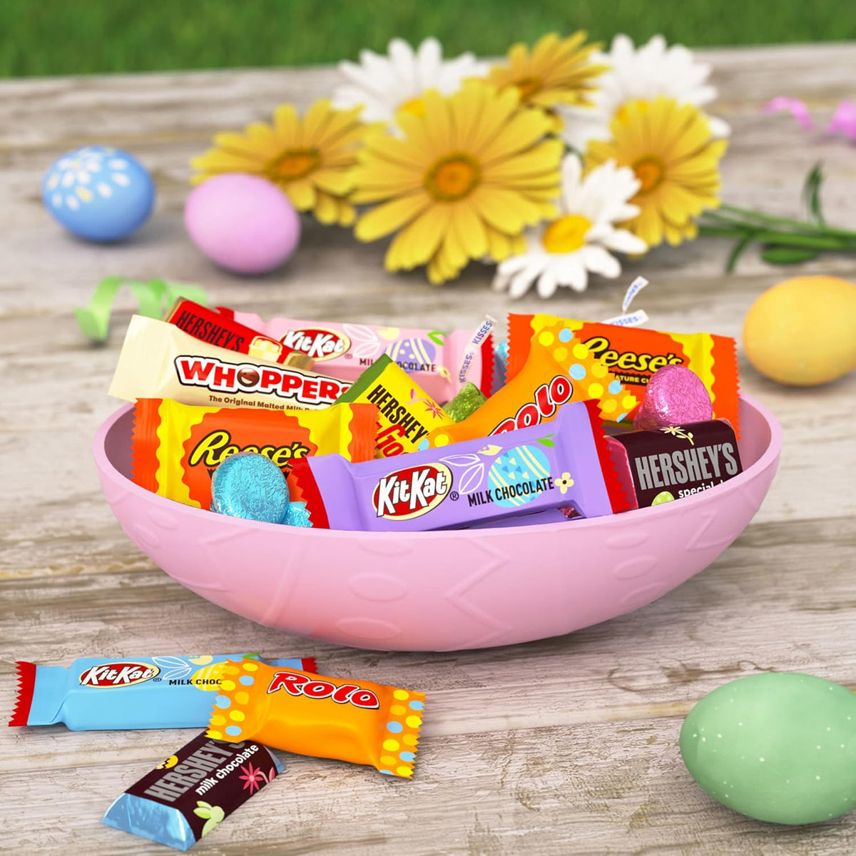 Hershey's bulk chocolate bag ideal for filling home candy jars.