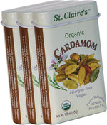 St. Claire's Organic Herbal Pastilles, (Ginger, 1.5 Ounce Tin, Bundle of 3) | Gluten-Free, Vegan, GMO-Free, Plant-based, Allergen-Free | Made in our Allergen-Free facility - Image 9