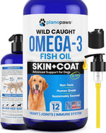 Omega 3 Fish Oil for Dogs - Better Than Salmon Oil - Dog Fish Oil Supplement to Reduce Shedding & Itching - Supports Joints, Brain, and Heart Health - Skin and Coat Supplement - Liquid Fish Oil - Image 9