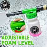 Wontolf snow foam blaster spraying thick suds