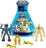 MrBeast Lab Hybrids Multi Pack front view showing the blue flask shaped lab vessel container
