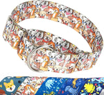 Maowuwujoz 1.5 inch wide martingale dog collar front view