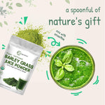 Micro Ingredients organic barley grass juice powder USDA organic seal close-up
