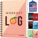 Workout Planner for Daily Fitness Tracking & Goals Setting - A5 Size, 6" x 8", Charcoal Gray - Men & Women Personal Home & Gym Training Diary - Log Book Journal - by Workout Log Gym - Image 11