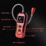 SENSYX SFD201 handheld leak detector inside its protective hard carrying case