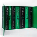 Harry Potter Slytherin serpent embossed slipcase closeup