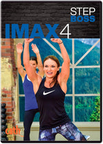 Cathe Friedrich Step Boss Imax 4 workout DVD front cover packaging