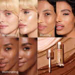 Charlotte Tilbury Hollywood Flawless Filter texture sample