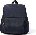 Baggallini Women's Carryall Packable Backpack, Indigo Petal - Image 13