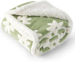 Le Sure dog blanket lifestyle shot with pet