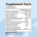 Micro Ingredients Zinc for Men capsule supplement facts label