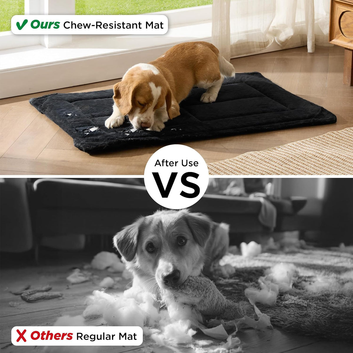 Bedsure pet bed displaying high strength UHMW-PE material layer