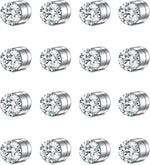 Fake Nose Ring Hoop Fake Septum Fake Nose Ring Fake Septum Nose Ring Fake Nose Piercing Fake Nose Ring Stud Double Fake Noe Rings for Women Men - Image 15