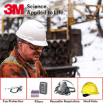 3M Solus series safety glasses showing ANSI Z87 safety markings