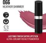 Rimmel Lasting Finish Lipstick - Up to 8 Hours of Intense Lip Color with Color Protect Technology and Exclusive Black Diamond Complex - 066 Heather Shimmer, .14oz - Image 6